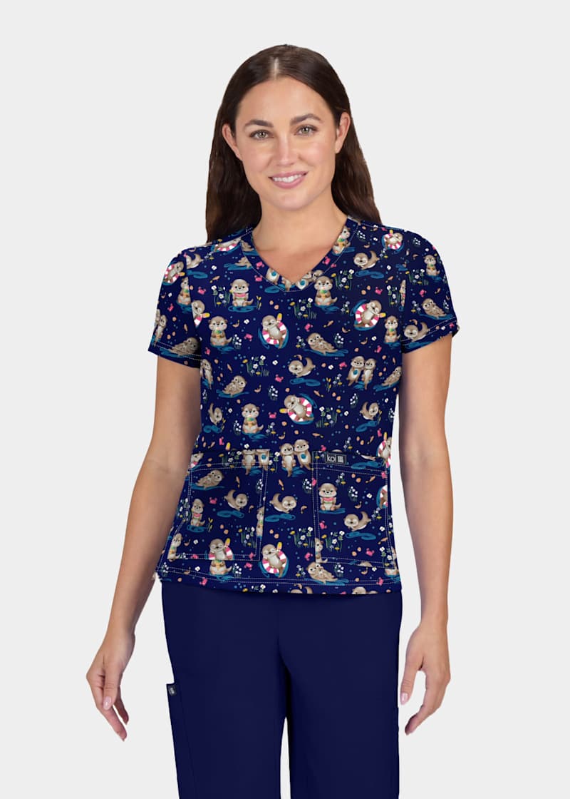 Printed Scrubs