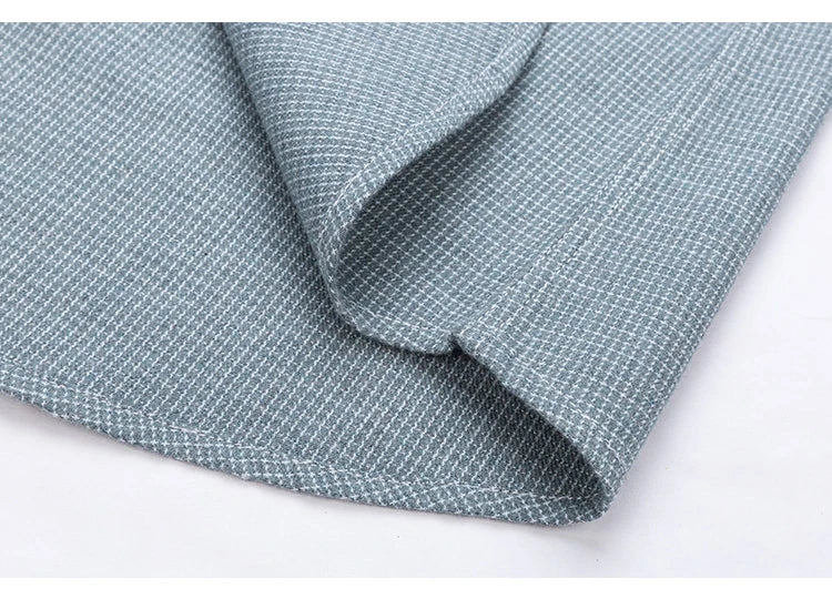 men's Luxury high-quality100%cotton houndstooth full shirts for men slim fit Casual shirt long-sleeve plaid soft designer clothes ropa